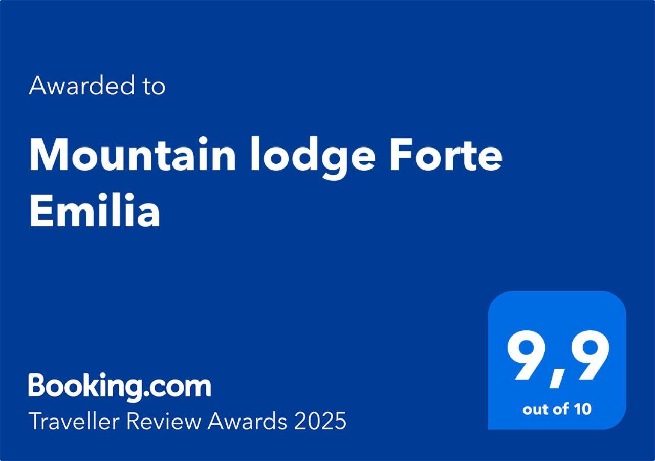Mountain Lodge Forte Emilia Kobarid Exterior photo